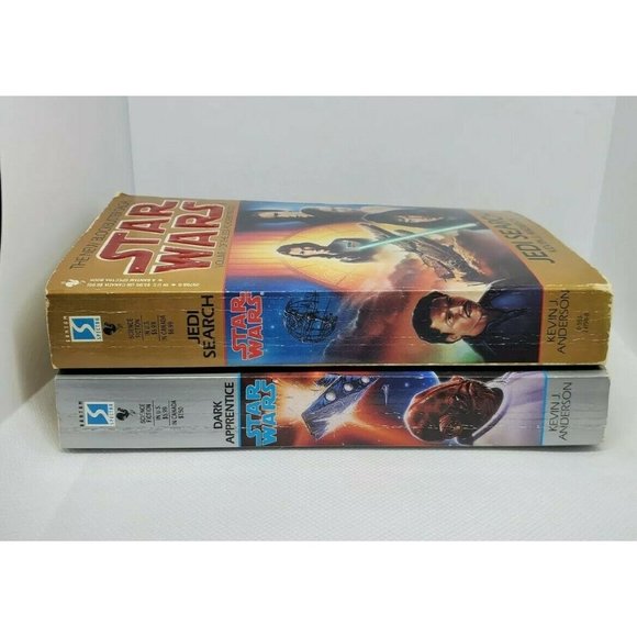 2 Star Wars Vol 1 & 2 Jedi Academy Trilogy Jedi Search Dark Apprentice Books - Picture 12 of 12